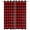 Dark Red Black, variant on Outdoor Curtains for Patio Waterproof, Red White Plaid Windproof Pravicy Outside Porch Blackout Curtain, Modern Farmhouse Buffalo Check Gingham Sun Blocking Grommets Curtains for Cabana 54"x84"