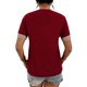 thumbnail image 5 of SAYOO Tops sueltos para mujer, manga corta, cuello en V, informal, fiesta, club, primavera, verano, patchwork SAYOO  Casual, 5 of 6