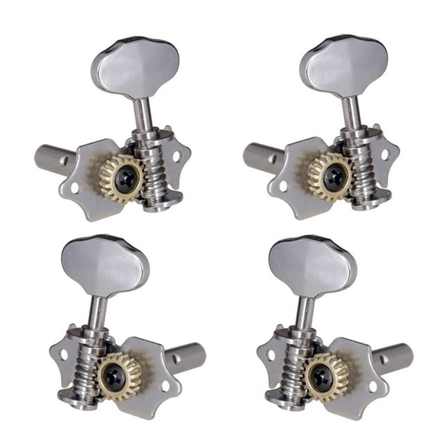 Cabezales guitarra eléctrica (2 para derecha 2 para izquierda) - Cvijas de afinación seldas Reempzo de afinadores para instr shamjiam Clavijas de afinación de ukelele