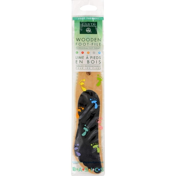 Lima para pies de madera Earth Therapeutics