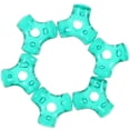 thumbnail image 1 of BRIGHTFUFU 1000Pcs Triangular Bead Resin Green Diy Loose Beads For Ornament Making Christmas, 1 of 8