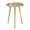 Natural, variant on MH London Konak Solid Mango Wood End Table 22 Inch Round Side Table Greige
