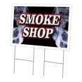 thumbnail image 1 of SignMission  24 x 36 in. Smoke Shop Yard Sign & Stake, 1 of 1