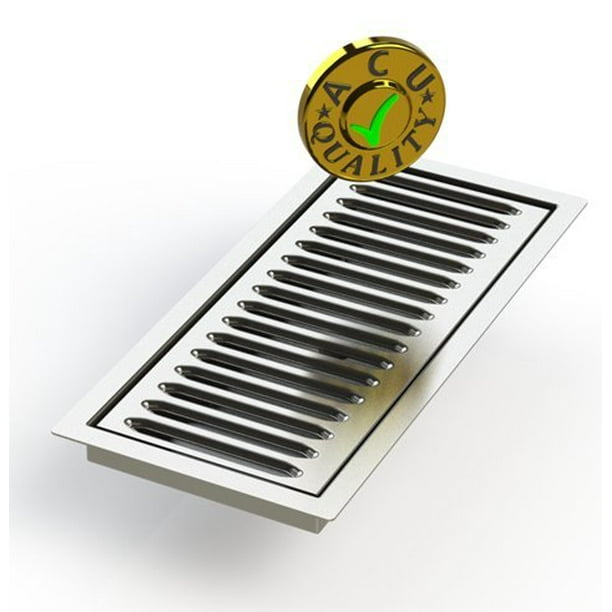 Flush Mount 5" X 12" X 3/4" Drip Tray Beverage/ Beer Dispenser