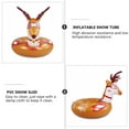 thumbnail image 3 of 1 Pc Deer Snow Tube Outdoor Equipment PVC Inflatable Snow Sled Tube, 3 of 6