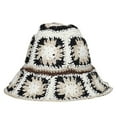 thumbnail image 3 of CoCopeaunts Bohemia Hats for Women Summer Beach Bucket Hat Outdoor Travel Bucket Hat Flowers Fisherman Hat Street, 3 of 6
