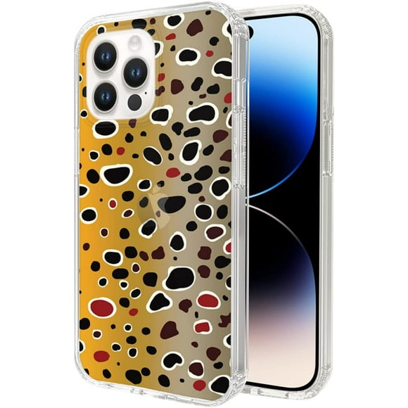 Phone Case Phone Brown Skin Case Trout Case Cover Compatible with iPhone 11 6.1 Inch