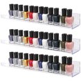 thumbnail image 1 of Coofit Support Transparent pour Vernis à Ongles Support de Vernis à Ongles en Acrylique à 3 Niveaux Support Mural pour Vernis à Ongles, 1 of 10