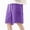 Purple, variant on YLSDY Men's Classic Cargo Stretch Short Elastic Waist Drawstring Summer Vacation Workout Shorts with Pockets Black XXL