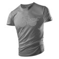 thumbnail image 1 of Camiseta de cuello redondo de gran tamaño para hombre, Camiseta con estampado de bicicleta Simple, camiseta de manga corta de secado rápido para deportes al aire libre, alta calidad, 1 of 4