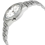 Seiko SNK385K1 Mens Series 5 Silver Tone Dial Automatic Watch