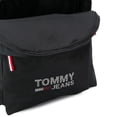 thumbnail image 3 of Tommy Jeans Logo Cool City Print Mesh Pocket School Bag Backpack Black OS, 3 of 3