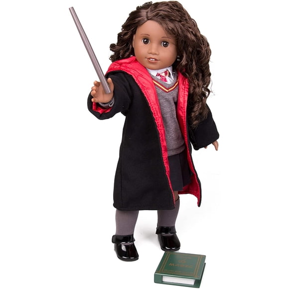 Ropa de muñeca de lujo Harry Potter Hermione Granger para American Girl 9pc Dress Along Dolly