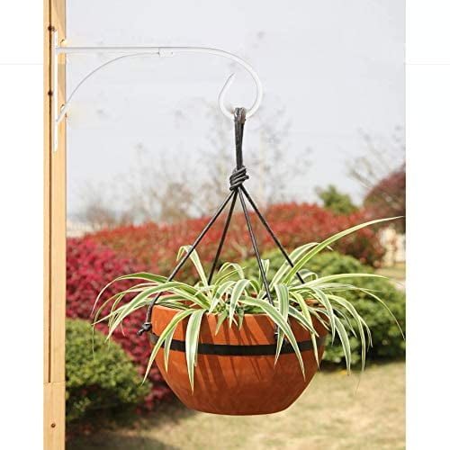 Crochets muraux en fer Support de lanterne en métal Crochet décoratif pour  accrocher des plantes Cintre