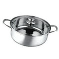 thumbnail image 4 of Thickened Double Bottom Stainless Steel Hot Pot, Even Heating Thermal Pot with Lid, Suitable for Home and Commercial Use, Compatible with Induction Cooktops, for Efficient, 4 of 8