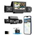thumbnail image 1 of Cámara para auto Eleacc de 4 canales, 360°, WiFi, GPS y visión nocturna, 1 of 9