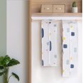 thumbnail image 3 of Clothes Garment Suit Coat Dust Cover Protector Dustproof Wardrobe Hanging Bag (Geometric-Size S, 3 of 5