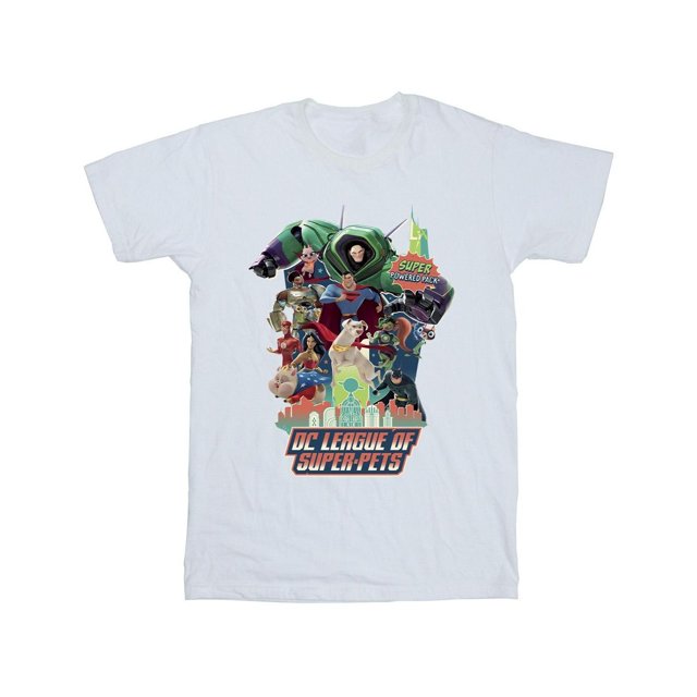 DC Comics Mens DC Comics DC League Of Super-Pets Super Powered Pack T-Shirt