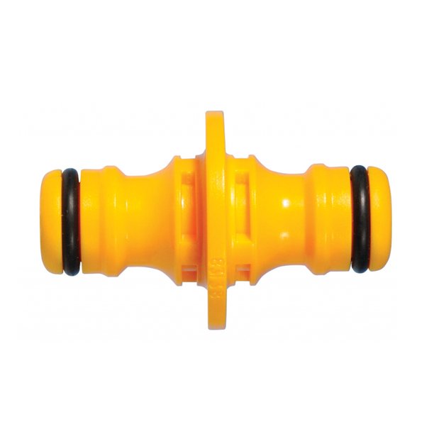 Hozelock - Conector de Manguera Macho (Amarillo, Negro)