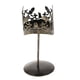 thumbnail image 2 of Portavelas de hierro forjado, candelabro, farol decorativo Oro negro, 2 of 9