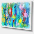 thumbnail image 2 of Hand drawn Multi color Floral Pattern - Large Abstract Canvas Wall Art, 2 of 3
