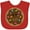 Red, variant on Inktastic Chocolate Doughnut Boys or Girls Baby Bib
