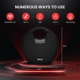 thumbnail image 3 of Pyle Altavoz Bluetooth portátil inalámbrico, con batería recargable incorporada, micrófono inalámbrico, sonido envolvente claro, altavoz impermeable de 220 vatios para actividades en interiores y exte, 3 of 5