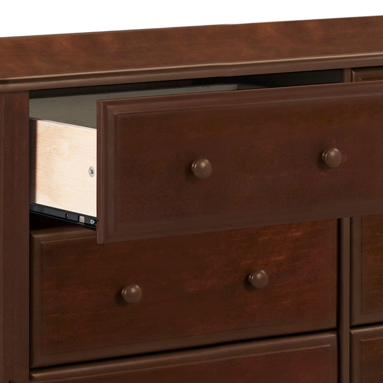 DaVinci Jayden 6-Drawer Double Dresser in Espresso - Walmart.com