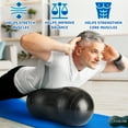 thumbnail image 3 of Cozlow Peanut Ball for Exercise & Fitness, Physical Therapy, Rehab & Labor, 2 Piece Set, 3 of 8