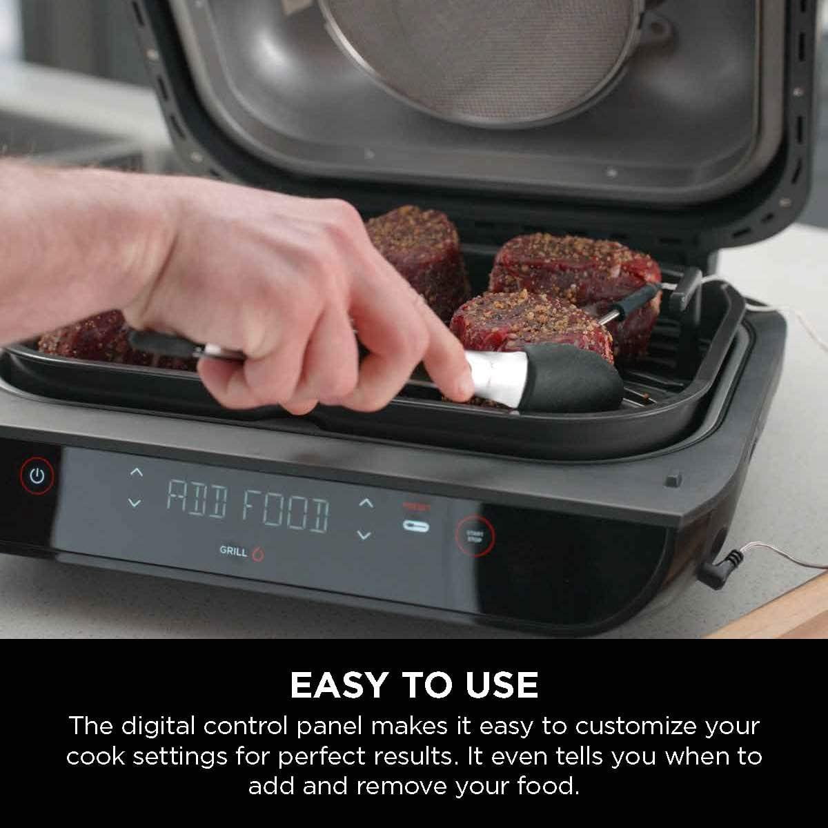 ninja fg551 indoor grill foodi smart xl