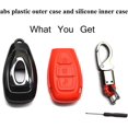 thumbnail image 2 of Smart Key Cover Case Key Shell Fit for Ford Mondeo Focus 3 MK3 ST Kuga Fiesta Escape Ecosport Titanium, 2 of 5