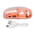 thumbnail image 2 of Souris BT, Souris de Jeu Double Mode RVB Transparente, 800/1200/1600/2400 DPI, Souris d'Ordinateur Rechargeable, pour PC Portable, 2 of 7