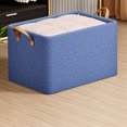 thumbnail image 6 of Gnmfd Closet Organizers and Storage Foldable Clothes Storage Box with Lid Bedding Sweaters Christmas Holiday Organizers Bedroom Closet Storage Bins with Lids Space Saving Home Organization, 6 of 6