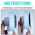 thumbnail image 3 of Dog & Cat Brush, Pet Grooming Dematting Dog Comb for Short and Long Hair, Massage Removes Mat Cat Comb for Shedding Short Long haired with Quick Self Cleaning Button--, 3 of 6