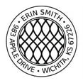 thumbnail image 2 of Personalized Round Self-Inking Rubber Stamp - Smith Tight Lace (Light), 2 of 2