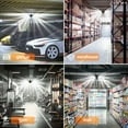 thumbnail image 6 of VOLIVO LED Garage Light,30W 3000 Lumen Ceiling Lights with 3 Adjustable Panels,E26,5000K Daylight Light Bulb Fixture LED Lights for Garage,Workshop,Warehouse,2pack, 6 of 6