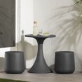 thumbnail image 1 of South Shore Dalya Table and Stools Bistro Set, in Dark Gray, 1 of 12