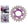 thumbnail image 3 of Adaptador de engranaje fijo Kusrkot piñón fijo de cassette de una velocidad 21T, 3 of 8