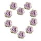 thumbnail image 3 of 10pcs cabezas de artificial boda decoración hecha a mano de bricoje Violeta Sunnimix Cabezas de flor de seda artificial, 3 of 5