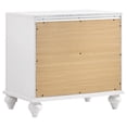 thumbnail image 4 of Dini Glam 5pc Queen Bedroom Set-Tufted Wingback in White Velvet, 4 of 5
