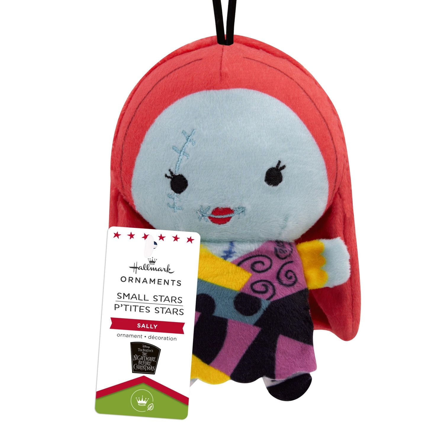 Hallmark Disney Tim Burton's The Nightmare Before Christmas Sally Christmas Ornament, Plush Fabric