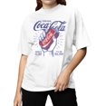 thumbnail image 2 of Officially Licensed Coca Cola Classic Coca-Cola Can Design Art Women's T-shirt, 2 of 3