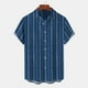 thumbnail image 4 of Hawaiian Shirt For Men, Men's Vintage Button Down Bowling Shirts Short Sleeve Summer Beach Shirt 2XL, 4 of 4