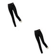 thumbnail image 3 of Wosthever Mallas gruesas de Cachemira para mujer, pantalones ajustados de realce para invierno todo en uno, pantalones ajustados cálidos para Fitness, Type1 NO1 Wosthever CBP587471, 3 of 5