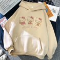 thumbnail image 1 of Nouveau Chandail à Capuchon Mode Urbaine Chandails à Capuchon Hello Kitty Anime Japonais Chandail à Capuchon Sanrio Chandail en Molleton Vêtements Hauts Chandail en Molleton Vêtements de Rue, 1 of 1