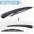 thumbnail image 4 of Trasero Parabrisas Lavado Hoja Brazo Ensamblaje para Cadillac SRX - 2uds, 4 of 6