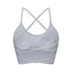 thumbnail image 1 of Sujetador deportivo con tirantes finos y espalda cruzada, de secado rápido, a prueba de golpes, gran espalda, ropa interior de yoga sin espalda, almohadilla de pecho extraíble, sujetador de fitness, 1 of 6