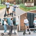 thumbnail image 2 of UPGO Kick Scooter for Ages 6+, Kids, Teens & Adults, 240 LB Max Load, Foldable, 8-Inch Wheels, Orange, 2 of 7