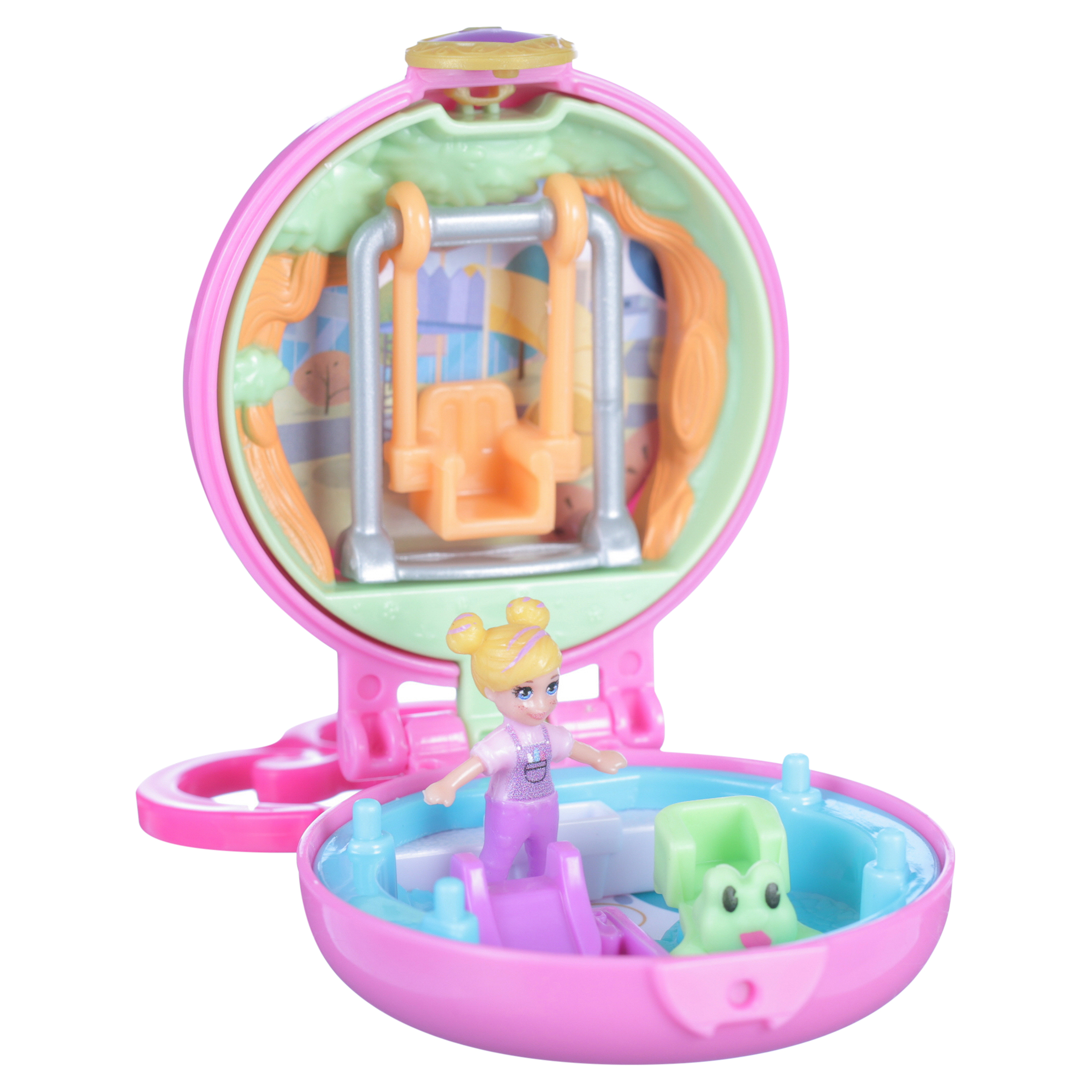 Polly Pocket Tiny Pocket Places Polly Playground Compact - image 6 of 8