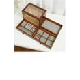 thumbnail image 6 of Large Capacity Wooden Jewelry Box Simple Modern Multi Layer Drawer Storage Box Anti Oxidation Jewelry Gifts, 6 of 7